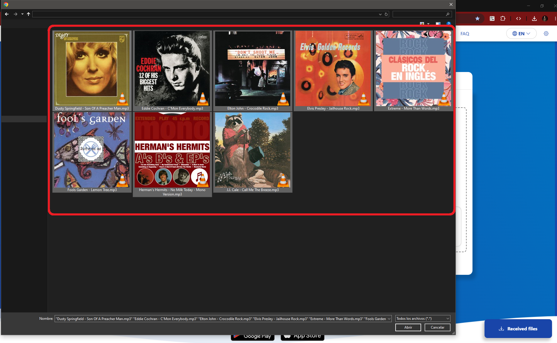 QrTransfer.io · How to transfer MP3 music from PC to mobile · Step 1 · Open QrTransfer.io where you have the music