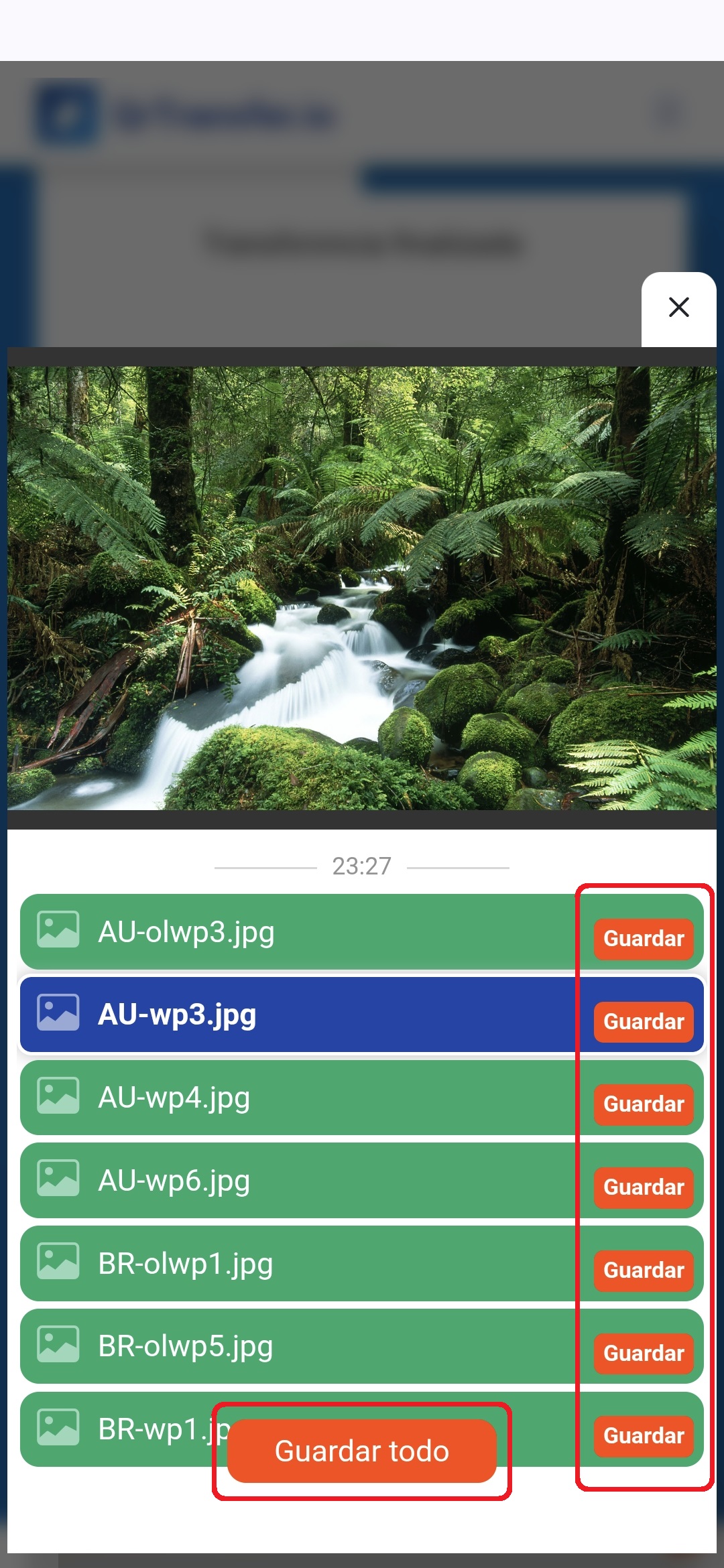 QrTransfer.io · How to transfer files from PC to phone without an app · Step 4 · Receive and save the file